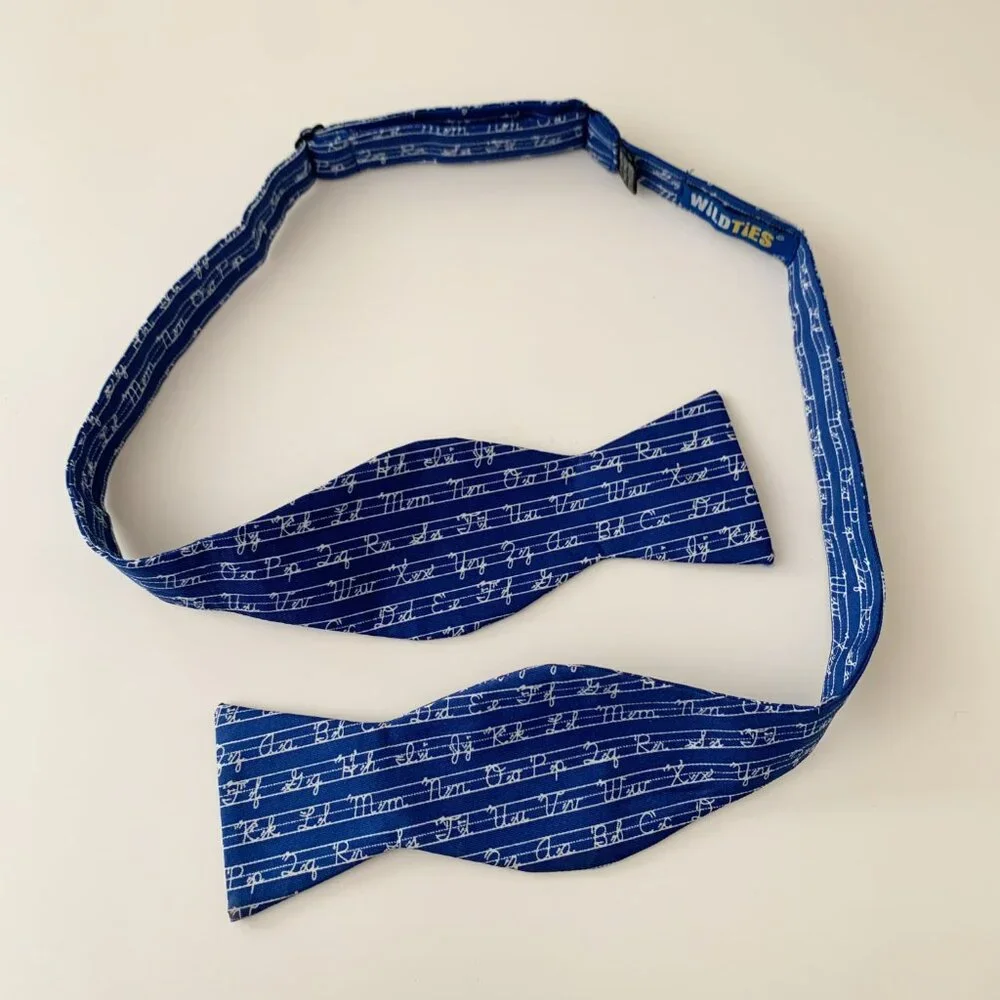 Learning Cursive Bow Tie